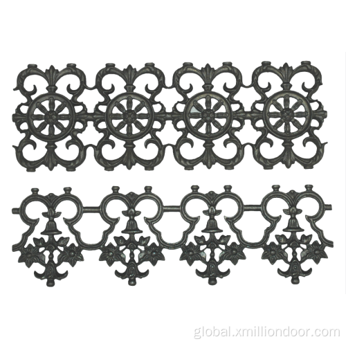 Stainless Steel Pattern Ornamental wrought iron rosettes Manufactory